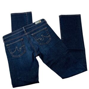 Ag Adriano Goldschmied Jeans Womens 28 X 33 The Ballad Slim Boot Dark Wash Denim